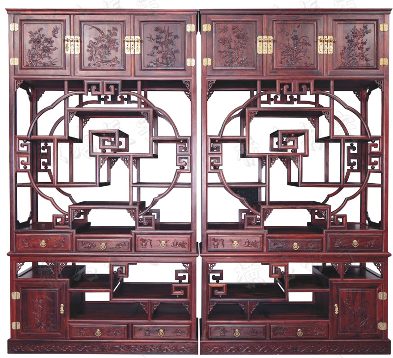 頂箱博古架(圖1)